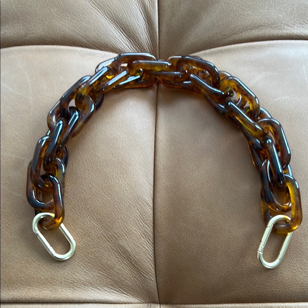 Clare V. Tortoise Chain Strap